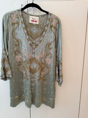 Johnny Was Tunic top